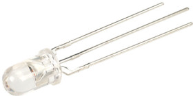 LED, THT, red/green, 0.2 cd, 20°, L-59EGC