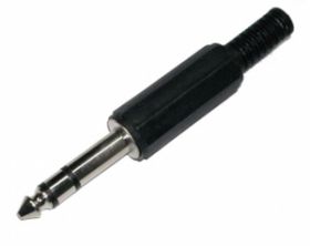 Wtyk jack 6.3 stereo