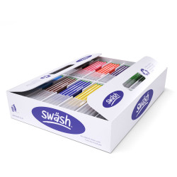 Swash TC300F Swash Classtray of 300 KOMFIGRIP Colouring Pens Fine Tip Assorted