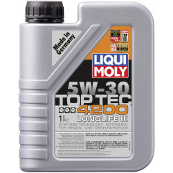 Liqui Moly 3706 TOP TEC Engine Oil 5W-30 1L For Latest Engine Tech