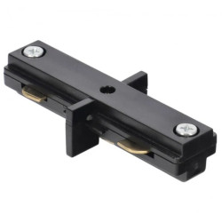 Łącznik wzdłużny do szyny MEVA PRO I Connector Black, czarny EDO777525 EDO