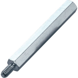 PB Fastener S47040X45 Zinc Plated Steel M/F Spacers M4 x 45mm Pack Of 10