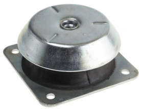 Mocowanie antywibracyjne, M20, Ø 184mm, H 5mm, materiał: Guma naturalna, RS PRO