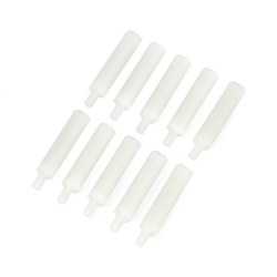 Dystans nylonowy 25mm z gwintem M3 - 10szt.