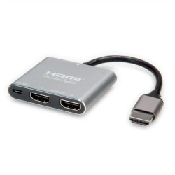 Rozgałęźnik wideo VALUE, HDMI 4K, 2 porty