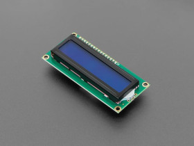 Adafruit Assembled Standard LCD 16x2 + extras - White on Blue