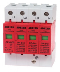 Ogranicznik przepięć T1+T2+T3 3P 1,2kV 8kA OPX-3P-B+C+D
