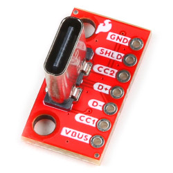 SparkFun USB-C Breakout - Vertical