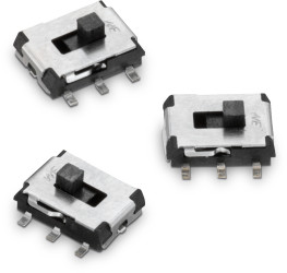 Przełącznik suwakowy, DPDT, SMD, 300 mA, Wurth Elektronik