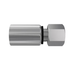 Złączka hydrauliczna, Złacze A: wąż 1/4 cala, Złacze B: M16 x 1,5 żeński, Stal, 400 barów