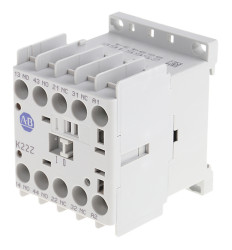 Stycznik 24 V dc Allen Bradley styki: 4 10 A 2NC Montaż na szynie DIN, montaż na płycie Śruba 700-K22Z-ZJ