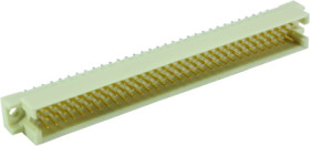 Male connector, type R, 96 pole, a-b-c, pitch 2.54 mm, solder pin, straight, 09731966520