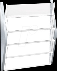 H62704-00 wall arc display, newspaper size