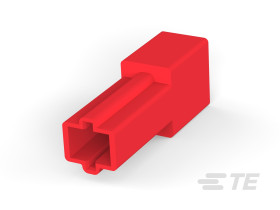 Obudowa do konektorów zaciskanych Wtyczka -pinowe Czerwony 32.51mm