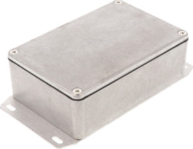 Aluminum die cast enclosure, (L x W x H) 116 x 77 x 38 mm, natural, IP65, 1590WB3F
