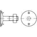 Śruba do pasów TOOLCRAFT 147108 M10 45 mm DIN 15237 100 szt.