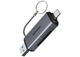 CZYTNIK KART 2W1 USB-C-USB-A 3.0 DO SD M