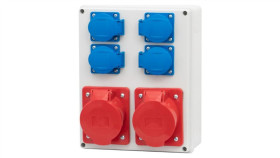 Rozdzielnica R-240 - Gniazda 16A 5P, 32A 5P, 4X230v