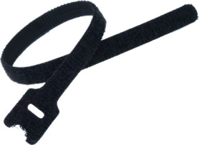 Cable tie, releasable, PP, (L x W) 200 x 7 mm, black, 11-KK13200FRT-25