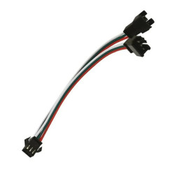 Rozgałęźnik LED Magic 1na2, Na kablu 3-Pin Do taśm cyfrowych WS2811/12/14
