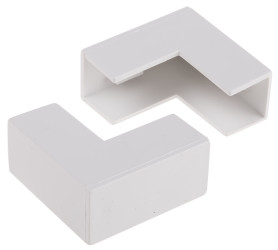 Akcesoria do koryt kablowych PVC Kąt zewnętrzny 16 x 16mm RS PRO