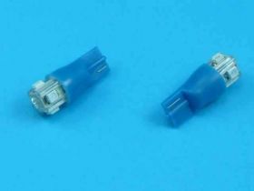 R-10/T-10 12V LED BLUE COK.PLA.WEDGE-09