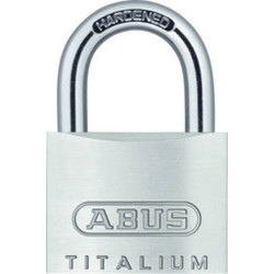 ABUS ABVS56967 TITALIUM Padlock 38mm Key High Security Aluminium Alloy
