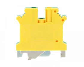 Złączka szynowa 1-torowa ZJU2-4PE 4mm2 żółto-zielona R34RR-07020000305