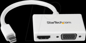 MDP2HDVGAW DisplayPort adapter, Mini DP plug to HDMI / VGA socket