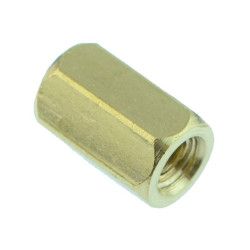 8mm Hexagonal Female to Female Brass Spacer M3