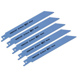 Sealey SRBR622EF Reciprocating Saw Blade Metal 150mm 18tpi - Pack of 5