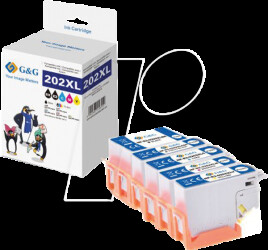 15180 Ink, Epson, multipack, 202XL, compatible