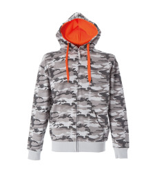 Sweter, 989347, Unisex, XS, XS, Szary, Bawełna 35%, Poliester 65