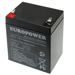 Akumulator 12V-5Ah EP EUROPOWER JAPAN TECH.