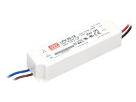 LPV-20-12 Zasilacz impulsowy, LED, 20W, 12VDC, 1,67A, 90÷264VAC, 127÷370VDC
