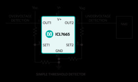 µP Voltage Monitor with Dual Over/Undervoltage Detection