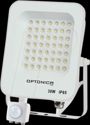 5767 LED floodlight, 30 W, 4500 K, motion detector