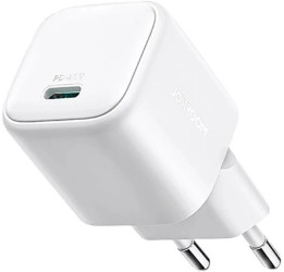 Ładowarka sieciowa Joyroom JR-TCG15 Mini 30W GaN USB-C biała