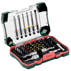 Metabo 626719000 Bit set 43-piece colour-coded for easy selection