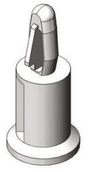 Podkładka dystansowa płytek PCB 20mm Nylonowe M4 Kołkowany mocujący element dystansowy otwór w PCB: 4mm
