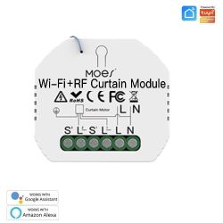 Sterownik rolet WiFi + RF 433MHz Tuya dopuszkowy