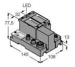 Akcesorium Turck TI-BL67-EN-S-2 1545150 1 szt.