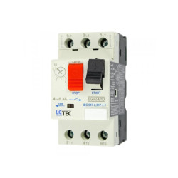 Wyłącznik silnikowy EGV2-M 4,0-6,3A LC-Tec