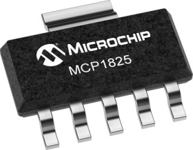 Microchip Regulator napięcia LDO MCP1825T-3302E/DC 6V SOT-223 5-pinowy