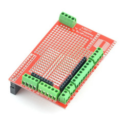 Płytka prototypowa THT 26pin ze złączami śrubowymi dla Raspberry Pi