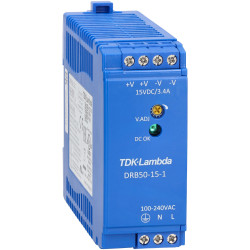 TDK-Lambda DRB50-15-1 15V 3.4A 50W Single Output Din Rail Power supply