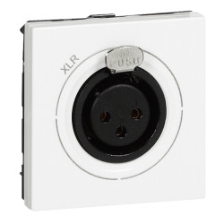 Złącze XLR XLR Żeński Biały