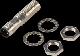 ICB12S30F04M1IO Inductive proximity sensor, M12, flush, 0 - 4 mm, PNP/NPN, IO-Li