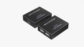 Extender 4xUSB 2.0 przedłużacz po LAN UTP do 150m kat.6 LKV-100USB