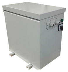 Autotransfortmator 3-fazowy PA3M 40002 3x400V/3x200V 40kVA 115,6A, w obudowie, IP23, Ta 40, 18050-9992